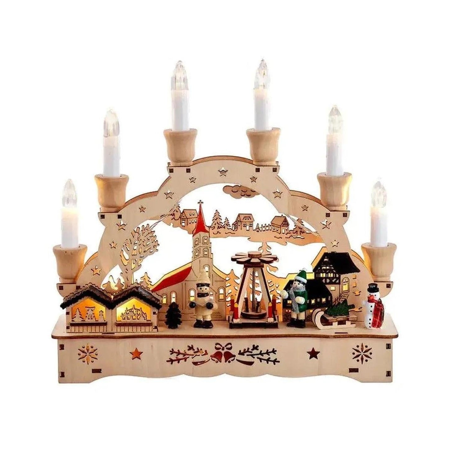 Kurt Adler Musical/Motion Christmas Village