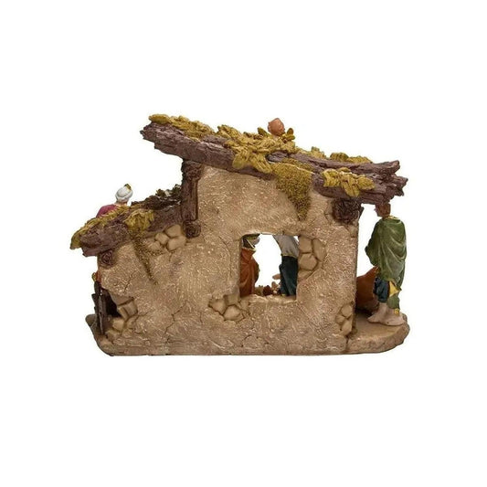 Kurt Adler Nativity Set With 11 Figures and Stable
