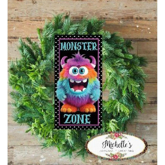 Monster Zone Furry Monster Sign