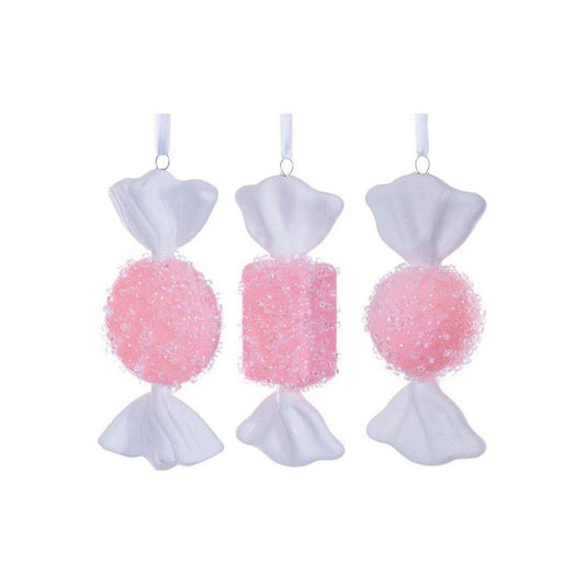 Pink Icy Sugar Flat Candy