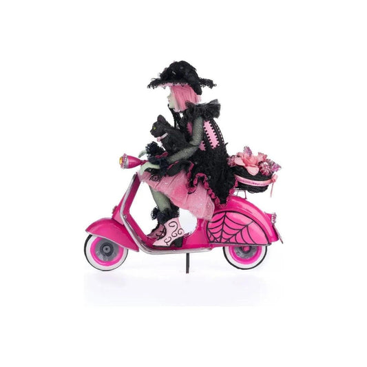 Pink Panic Possession Rosalie On Vespa Tabletop