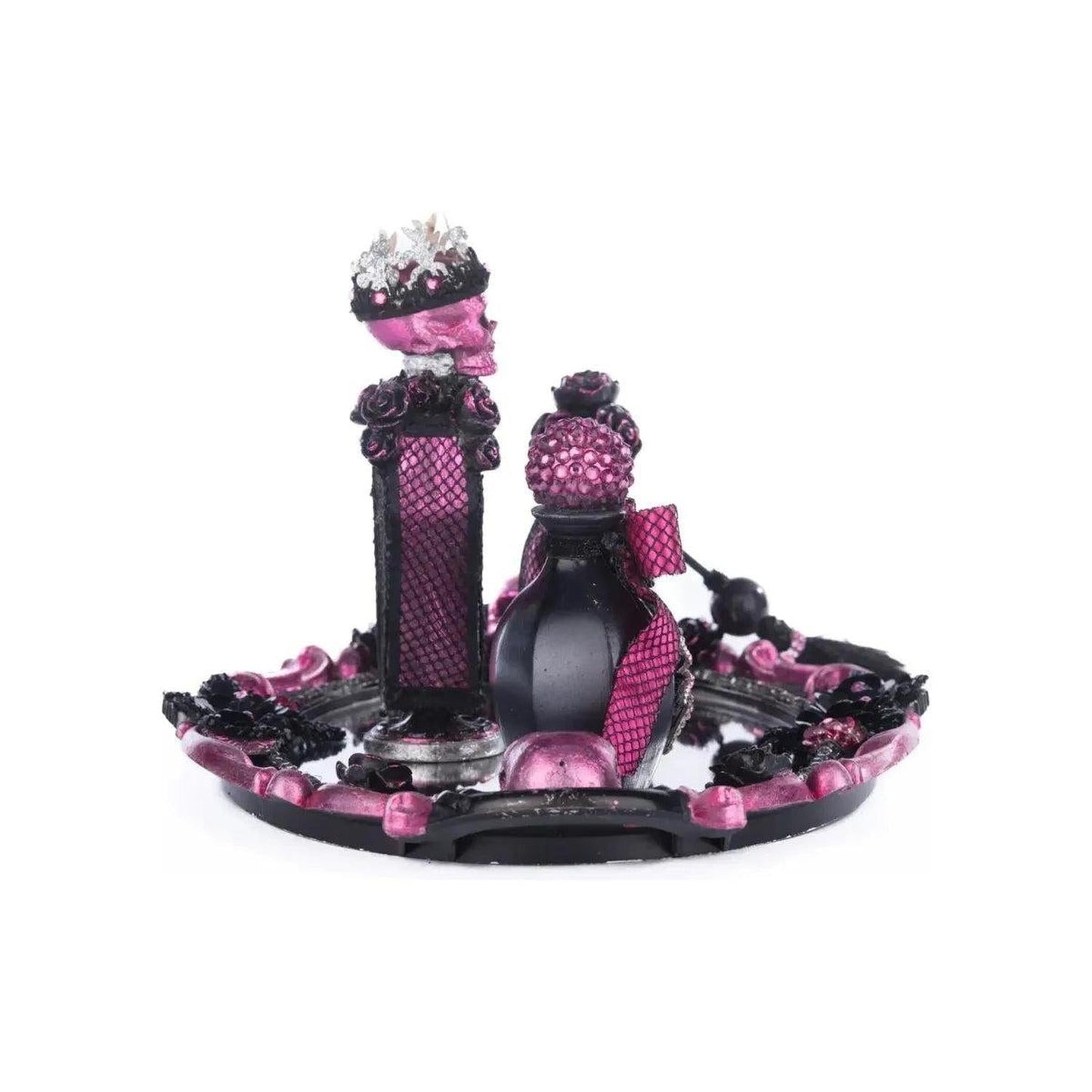 Pink Passion Vanity Tray with Bottles Set