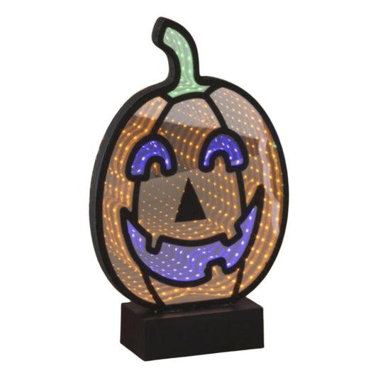 Pumpkin Infinity Light Display 11"H