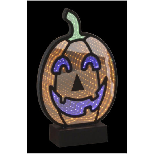 Pumpkin Infinity Light Display 11"H
