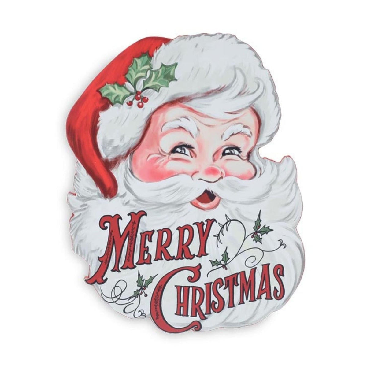 Santa Face Wall Hanging