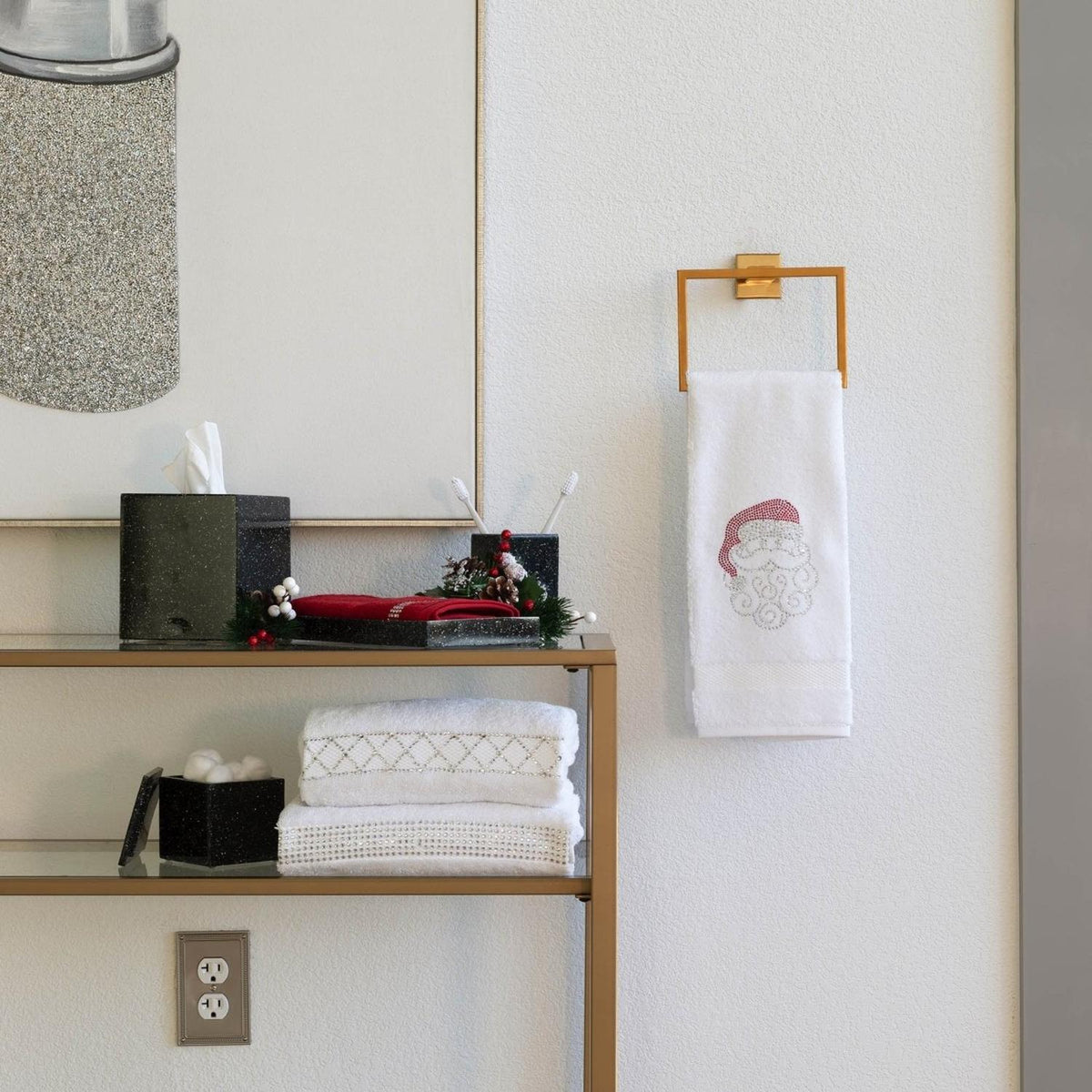 Santa Hand Towel