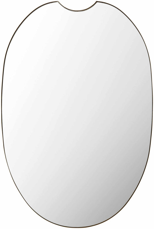 Escaudain Contemporary Gold Mirror - Clearance
