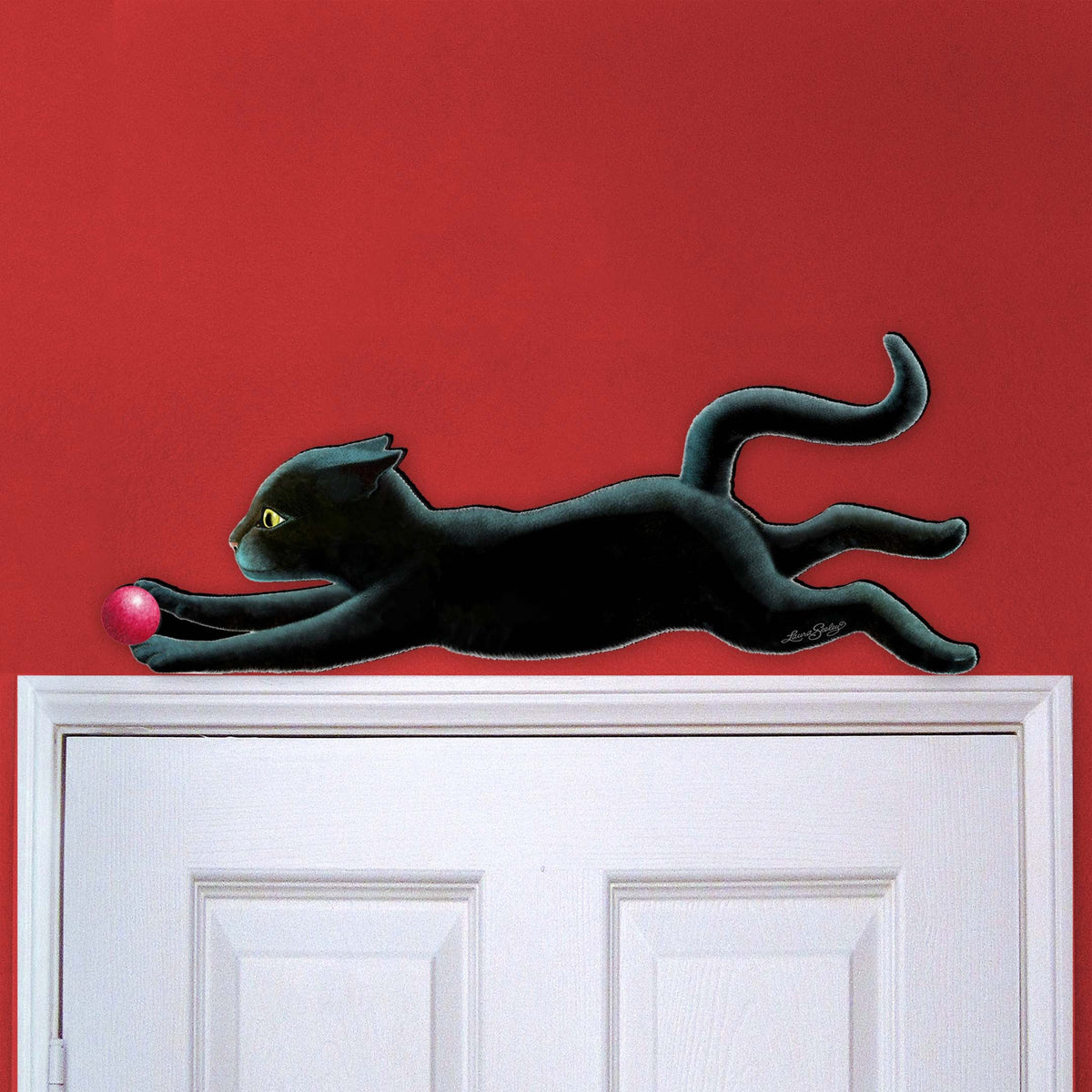 Black Cat Home Decor Outdoor Decor by L. Seeley - Pet Decor - 8512073F-LS