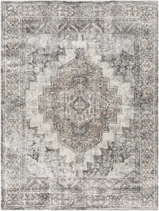 Manaring Charcoal Luxe Thick Area Rug - Clearance