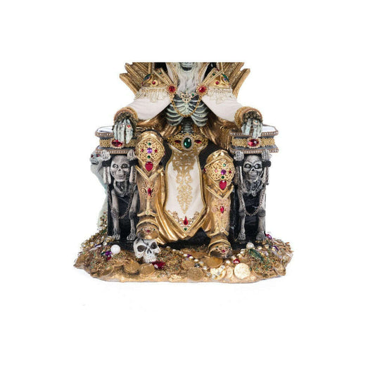 Captain Skully Swashbuckler Pirate King In Chair by Katherine's Collection