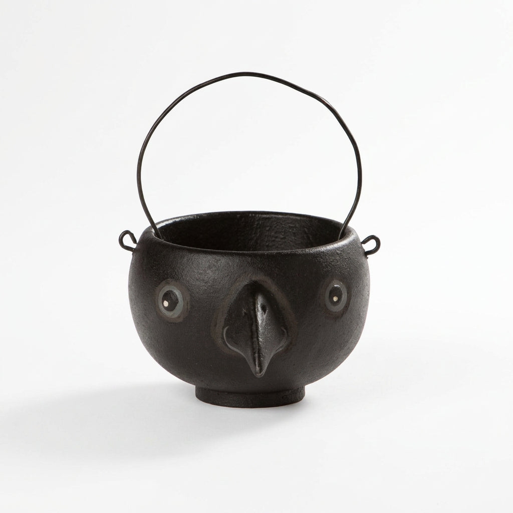 Crow Egg Cup Ornament by Bethany Lowe Designs