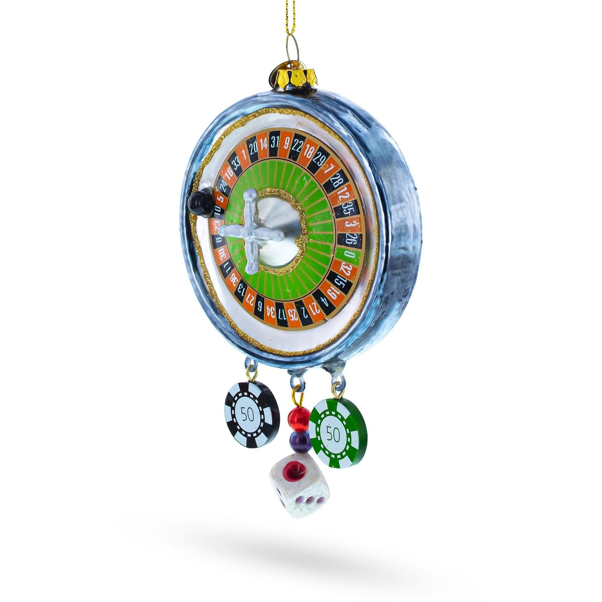 a close up of a roulette