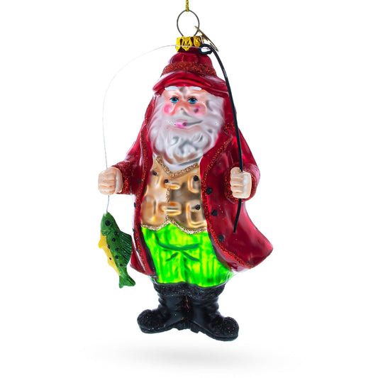 a christmas ornament with a fish