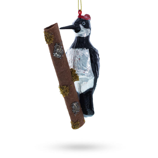 a penguin ornament on a white background