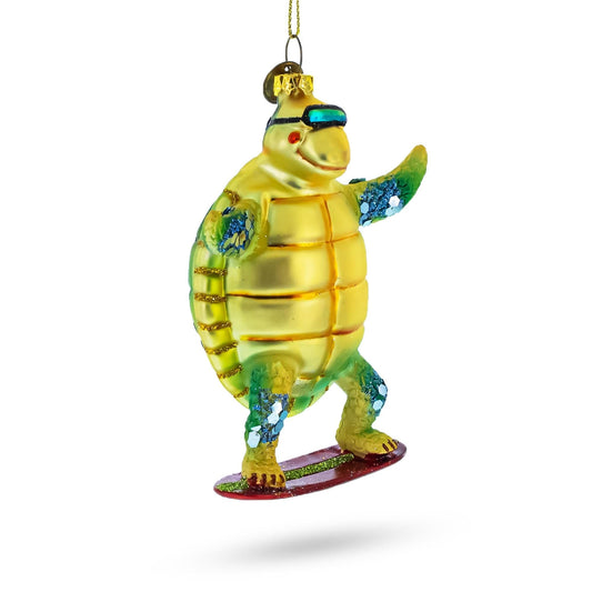 a turtle christmas ornament