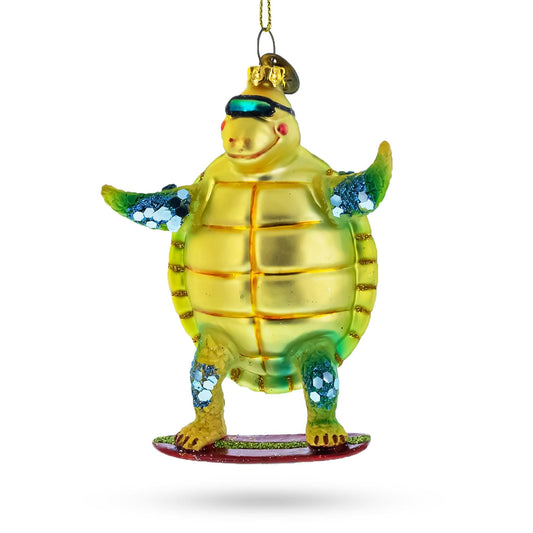 a turtle christmas ornament