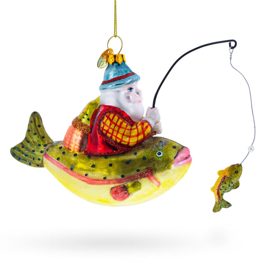 a fish and a fish ornament