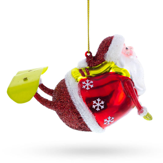 a santa claus ornament