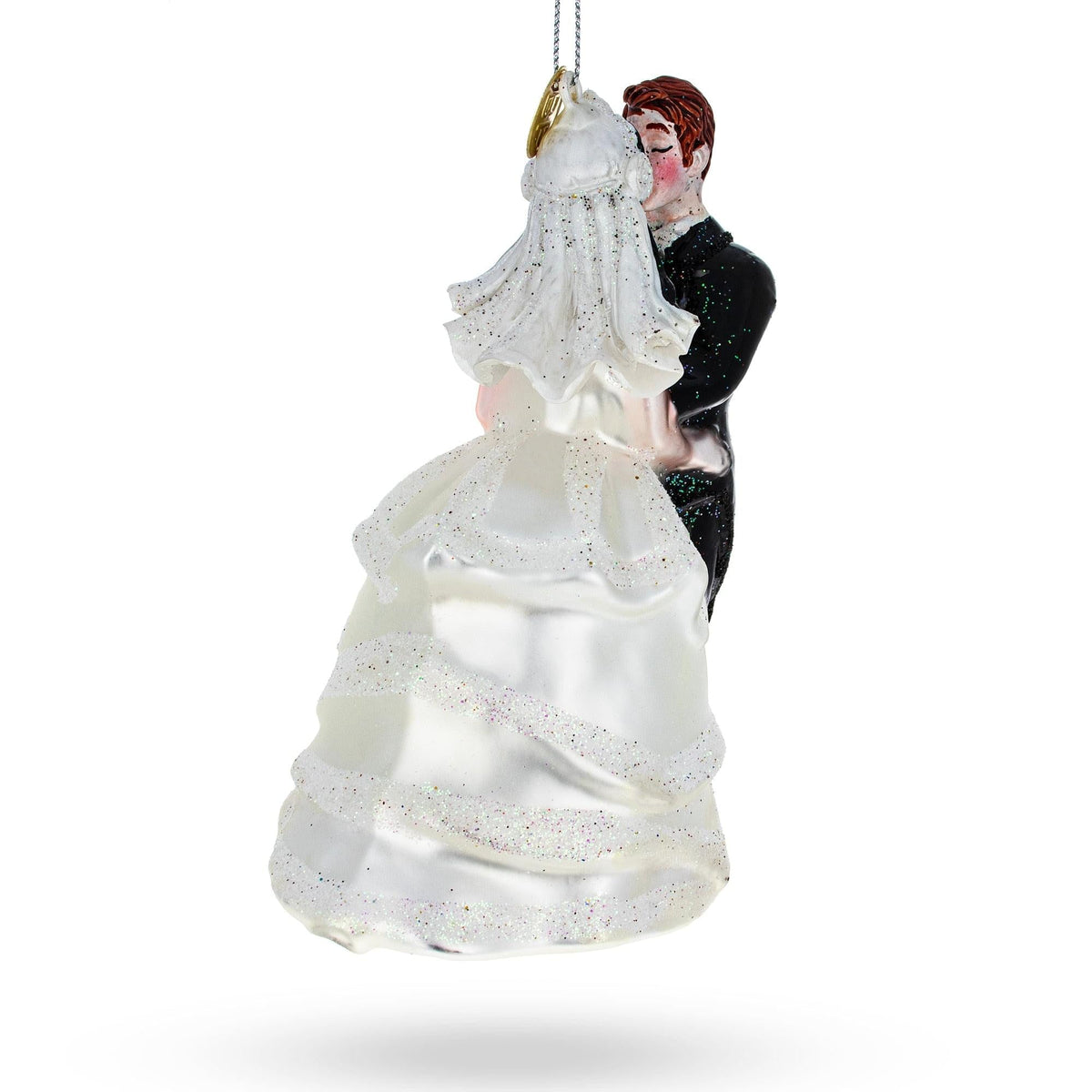 a close up of a christmas ornament