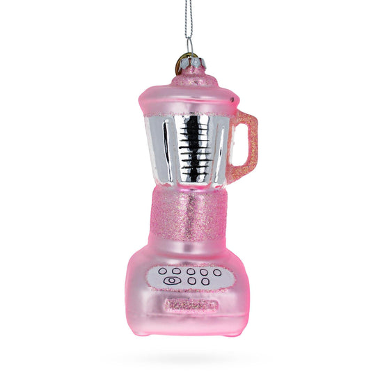 Blender Food Mixer Glass Christmas Ornament