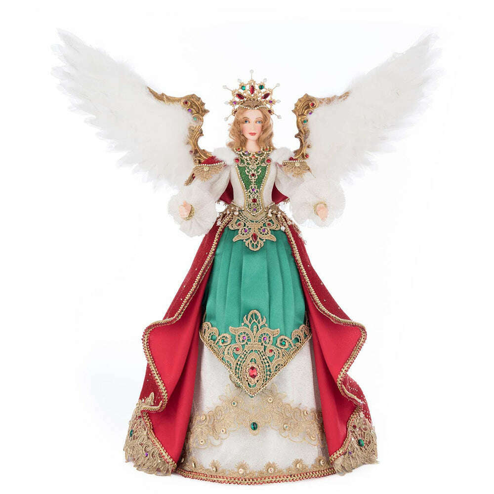 Christmas Ball Angelina Tree Topper by Katherine's Collection