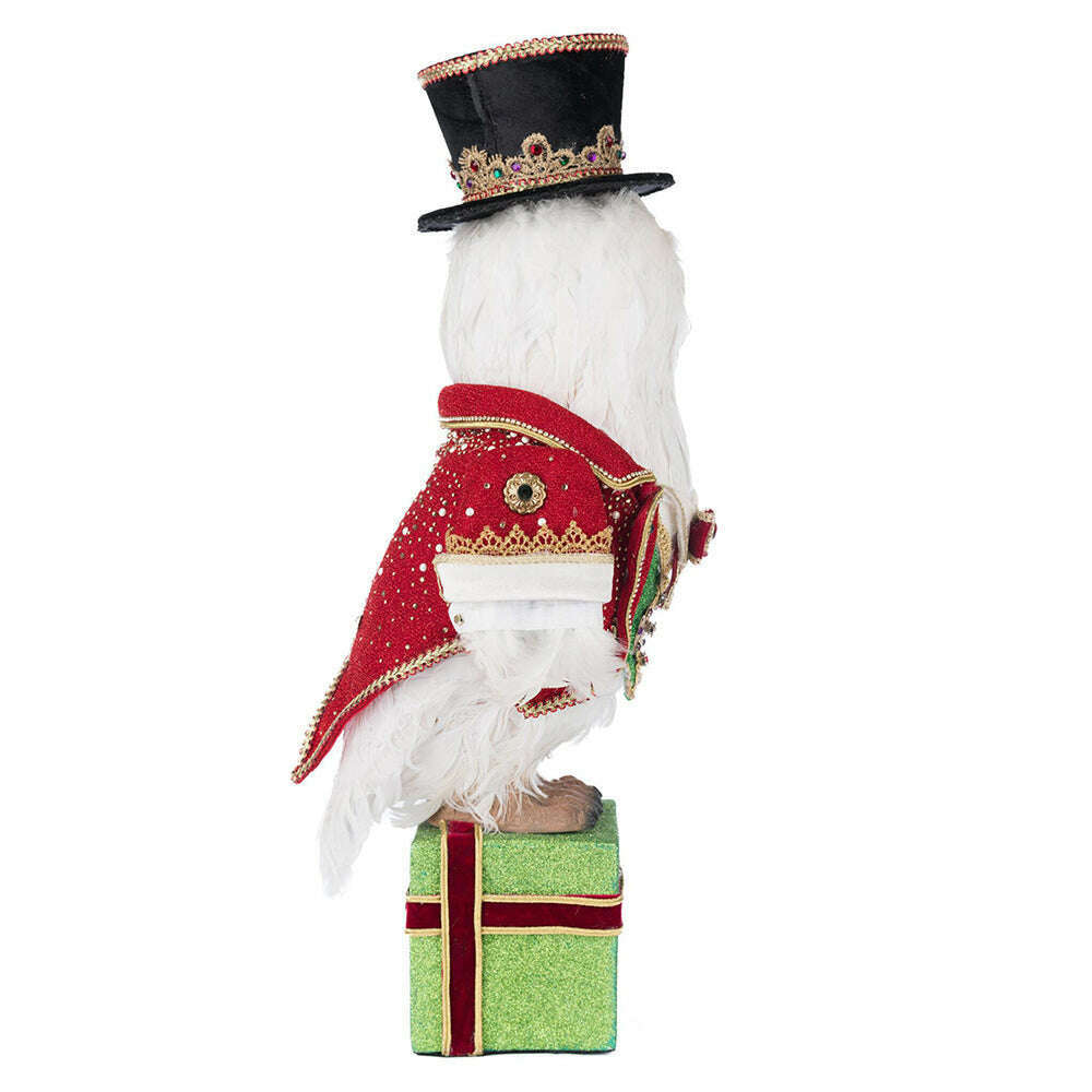 Christmas Ball Owl Tabletop by Katherine's Collection