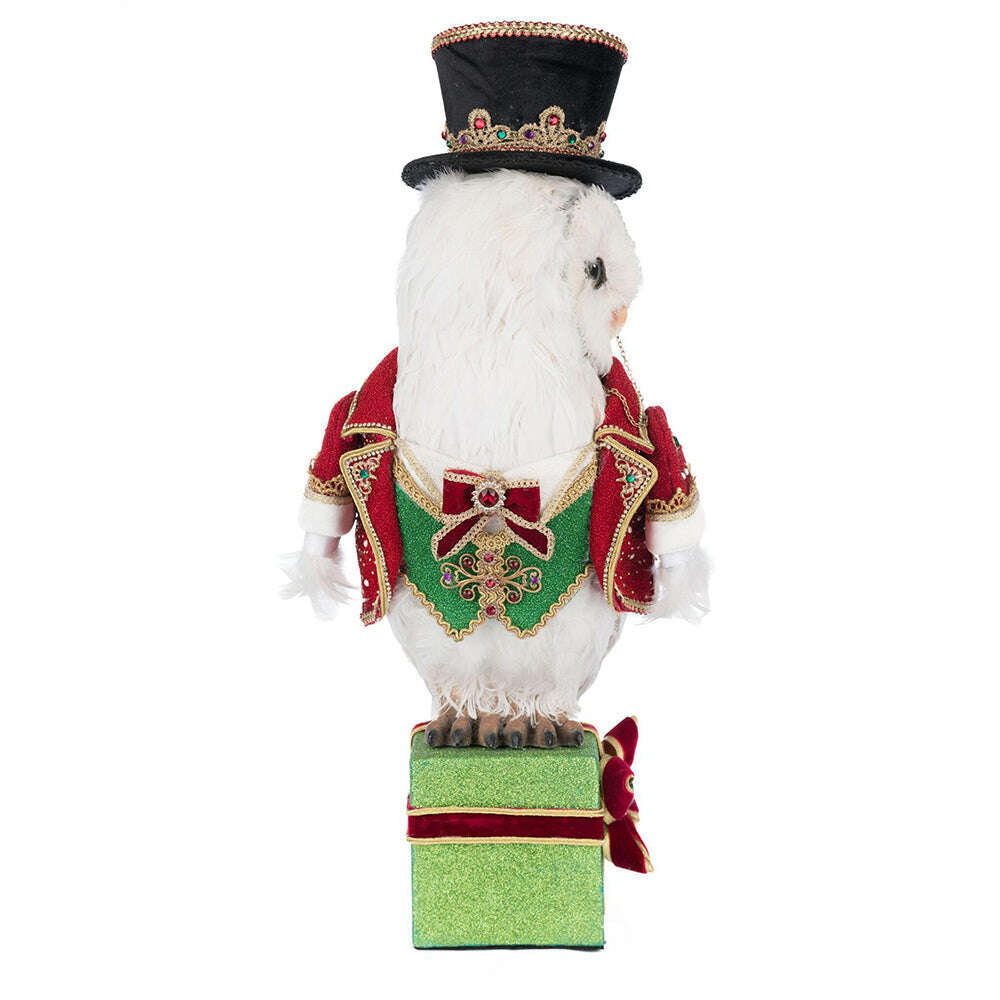 Christmas Ball Owl Tabletop by Katherine's Collection