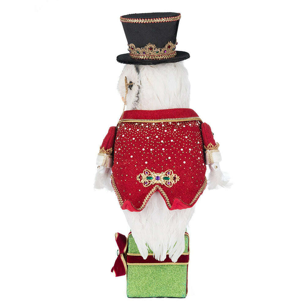 Christmas Ball Owl Tabletop by Katherine's Collection