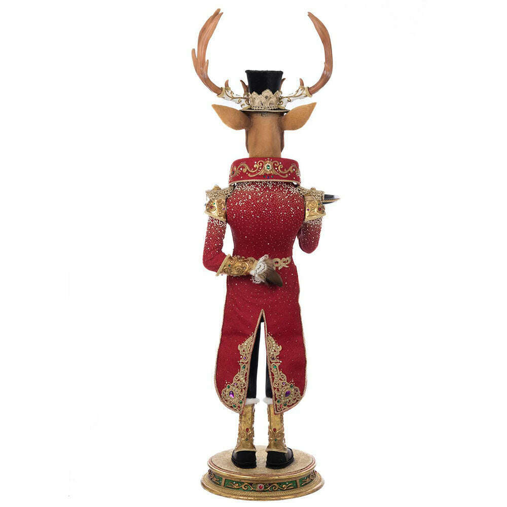 Christmas Ball Reindeer Butler 48-Inch by Katherine's Collection
