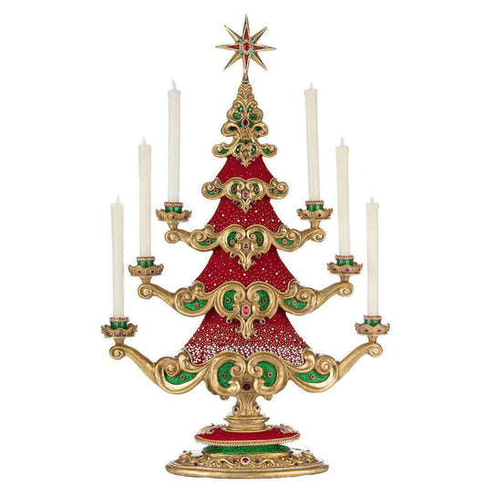 Christmas Ball Tree with Candles by Katherine's Collection