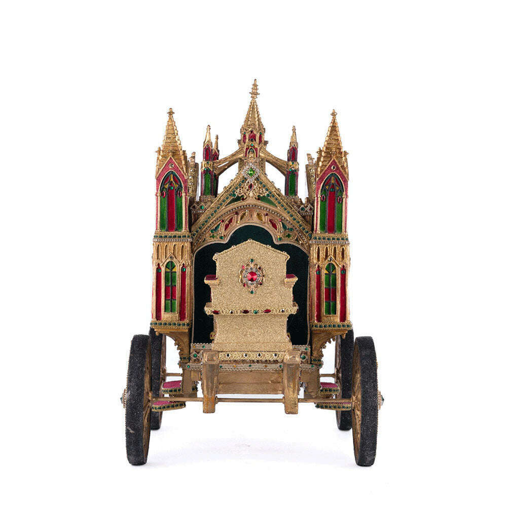 Christmas Castle Carriage by Katherine's Collection