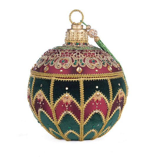 Christmas Castle Ornament Shaped Box by Katherine's Collection