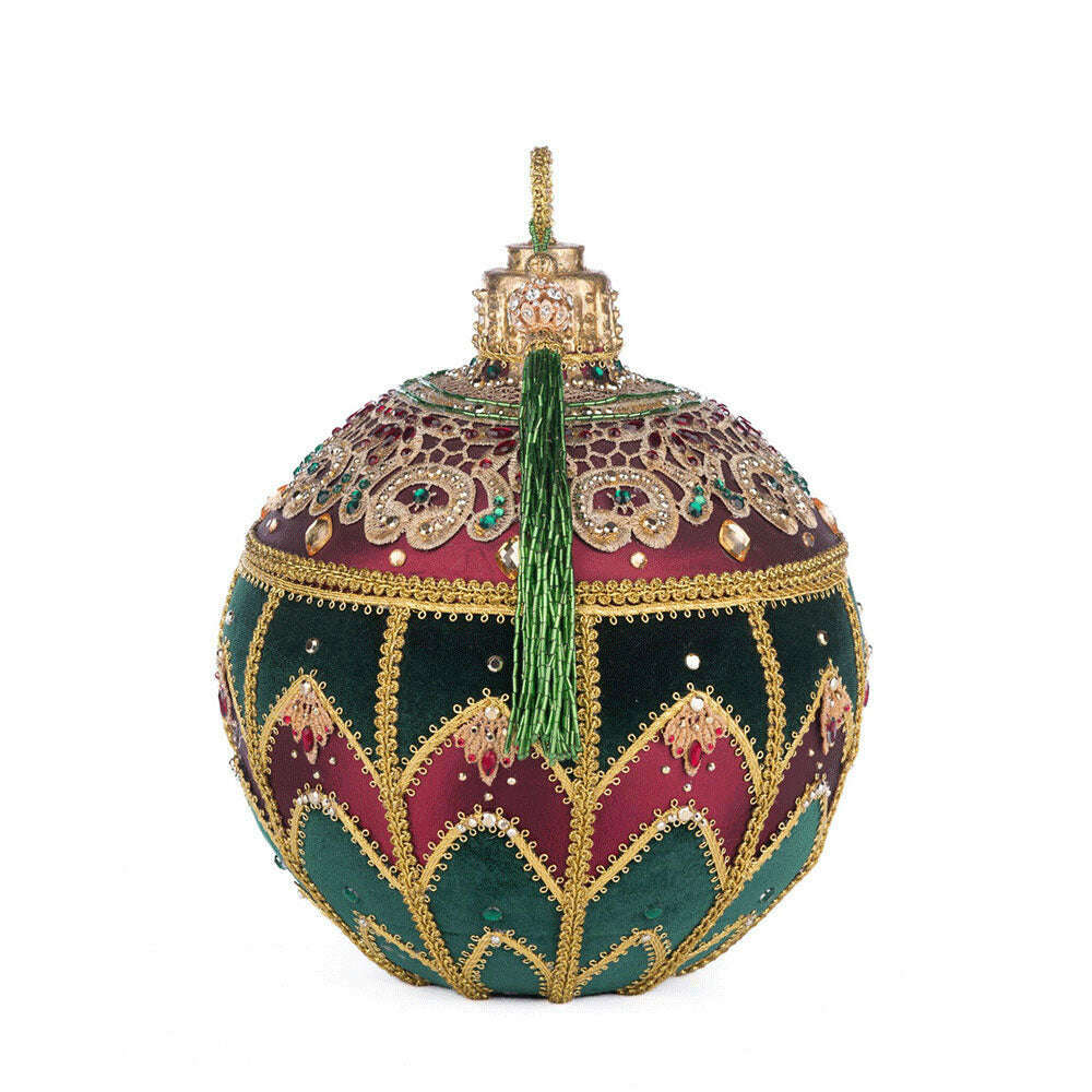 Christmas Castle Ornament Shaped Box by Katherine's Collection