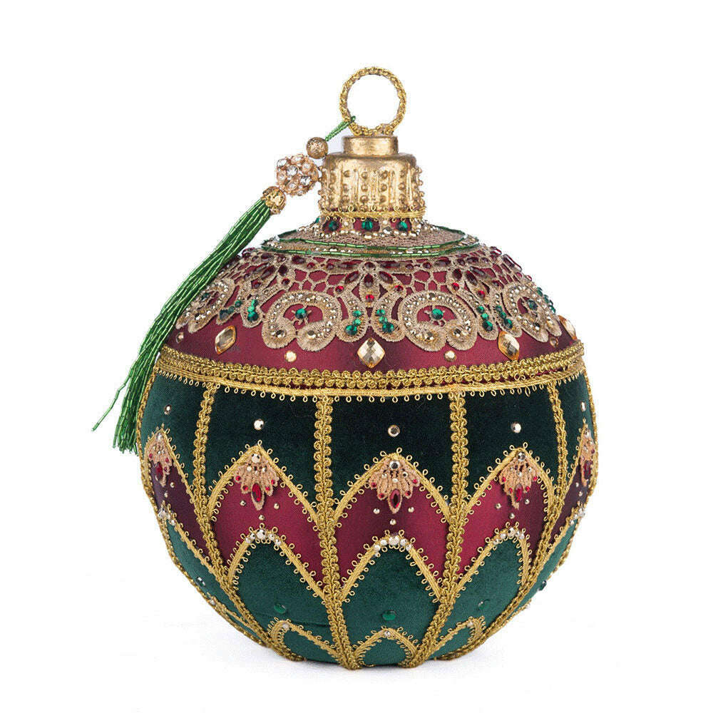 Christmas Castle Ornament Shaped Box by Katherine's Collection