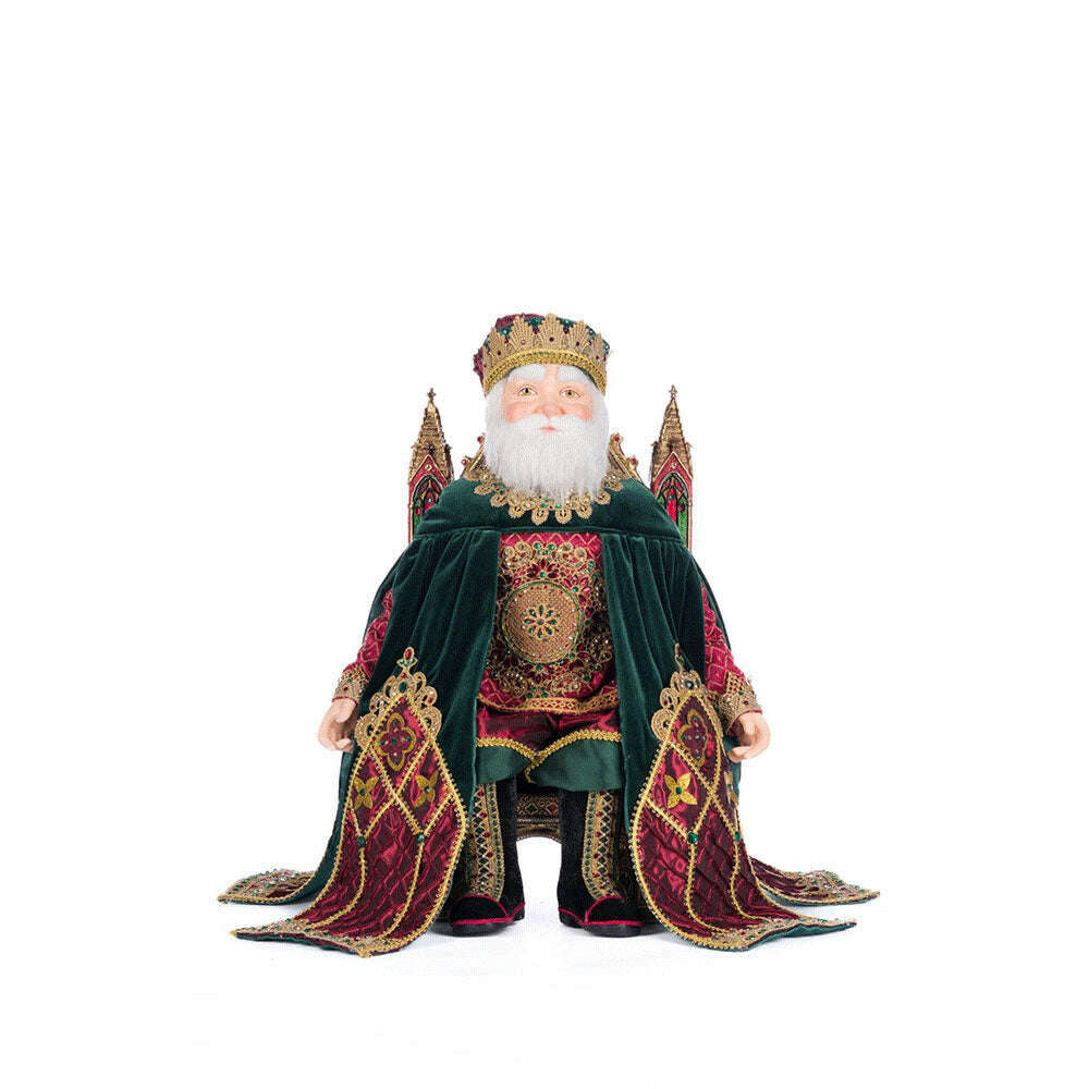 Christmas Castle Santa Chair by Katherine's Collection