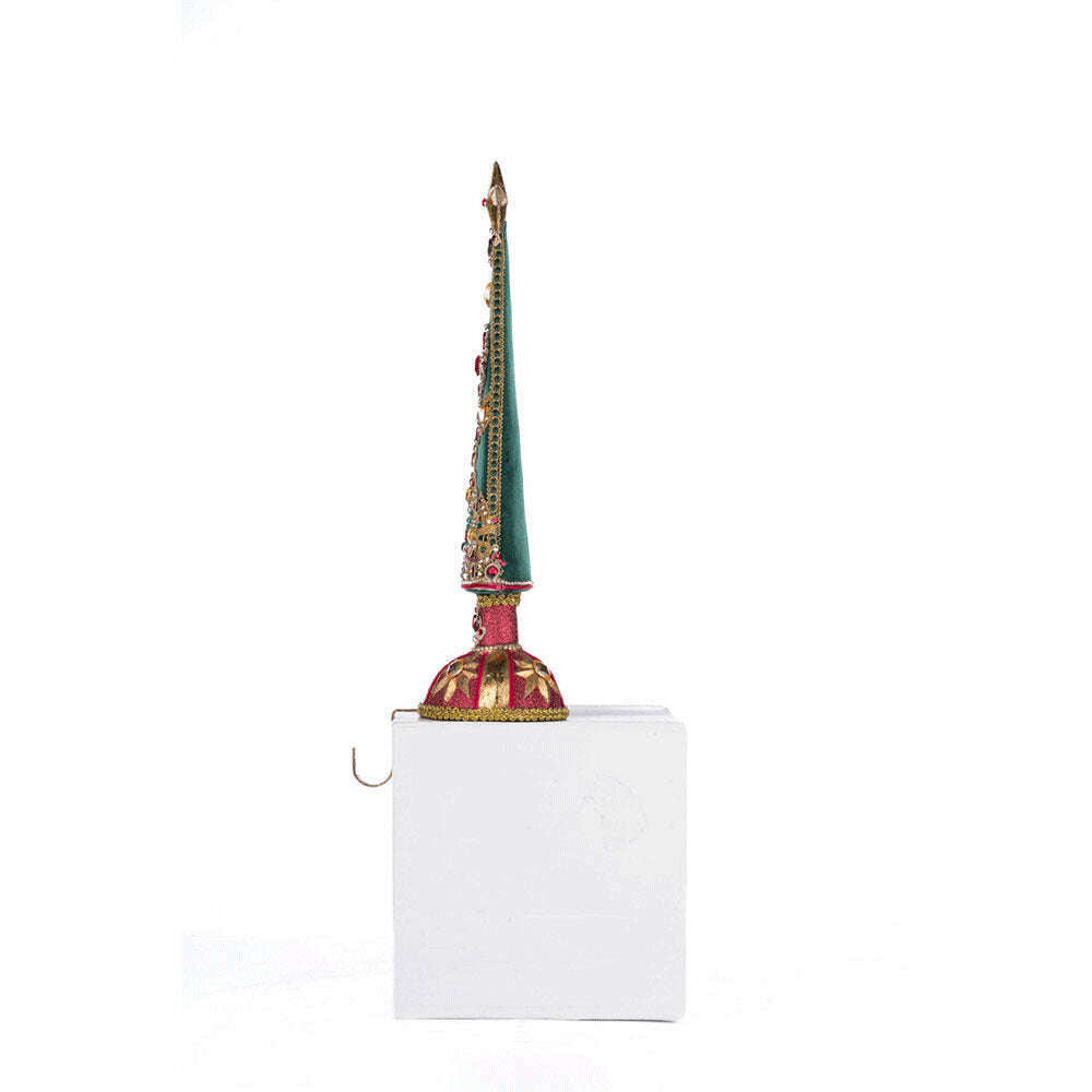 Christmas Castle Stocking Holder by Katherine's Collection