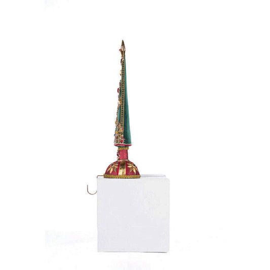Christmas Castle Stocking Holder by Katherine's Collection