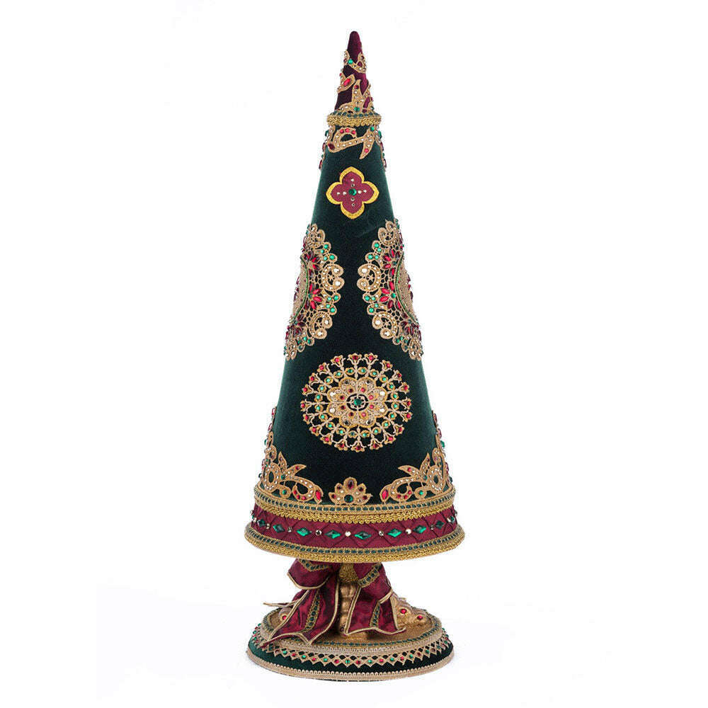 Christmas Castle Tabletop Tree by Katherine's Collection