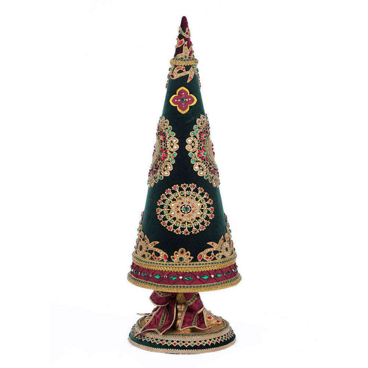 Christmas Castle Tabletop Tree by Katherine's Collection