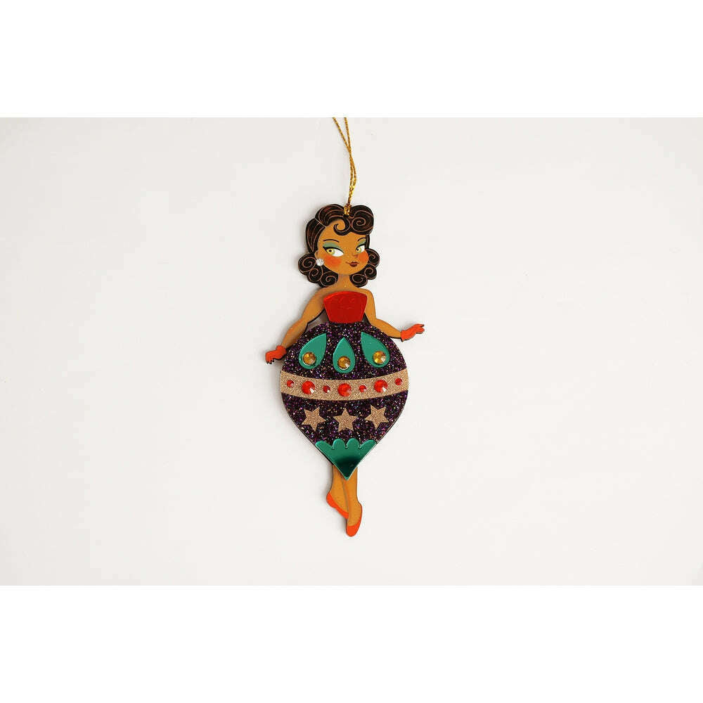 Christmastree Ornament with Stars by Laliblue