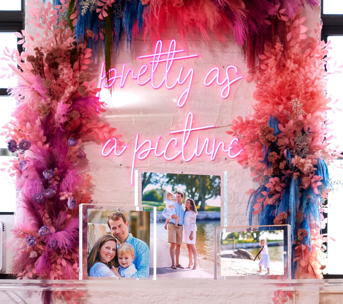 Clear Acrylic 4" x 6" Double-Sided Thick Block Frame