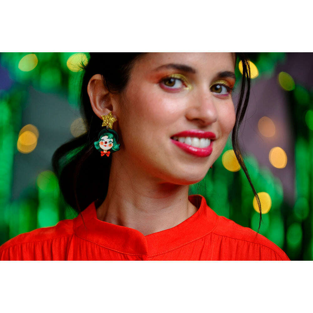 Clown Earrings by Laliblue