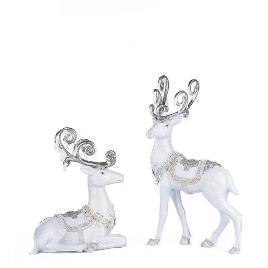 Crystal Christmas Deer Assortment of 2 by Katherine's Collection