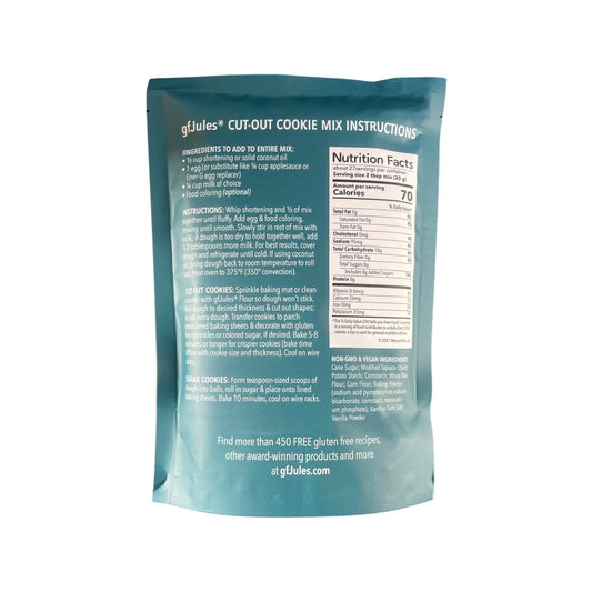gfJules Gluten Free Cut-Out & Sugar Cookie Mix