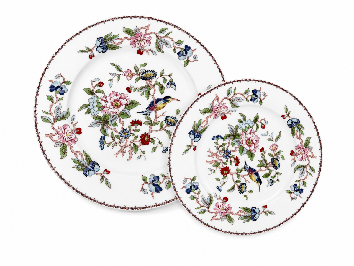 Chinoiserie Bird Dinnerware