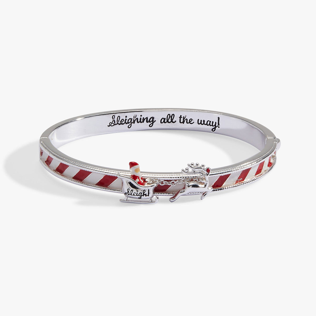 'Sleighing All The Way' Santa Fidget Bangle