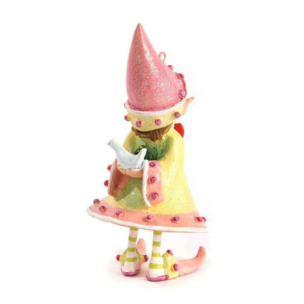 Dash Away Cupid's Elf Ornament by Patience Brewster RETIRED