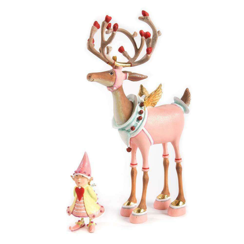 Dash Away Cupid's Elf Ornament by Patience Brewster RETIRED