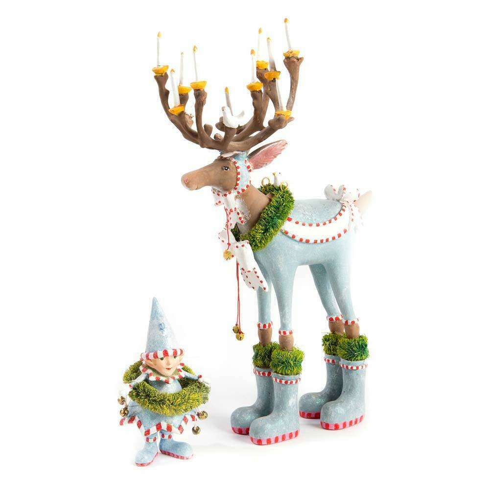 Dash Away Dasher's Elf Ornament by Patience Brewster RETIRED