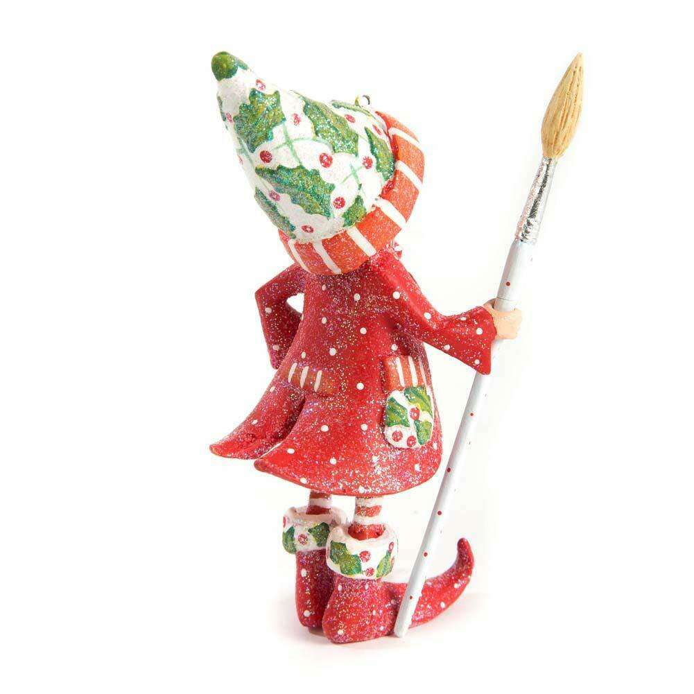 Dash Away Vixen's Elf Ornament by Patience Brewster RETIRED